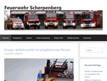 Tablet Screenshot of feuerwehr-scherpenberg.de